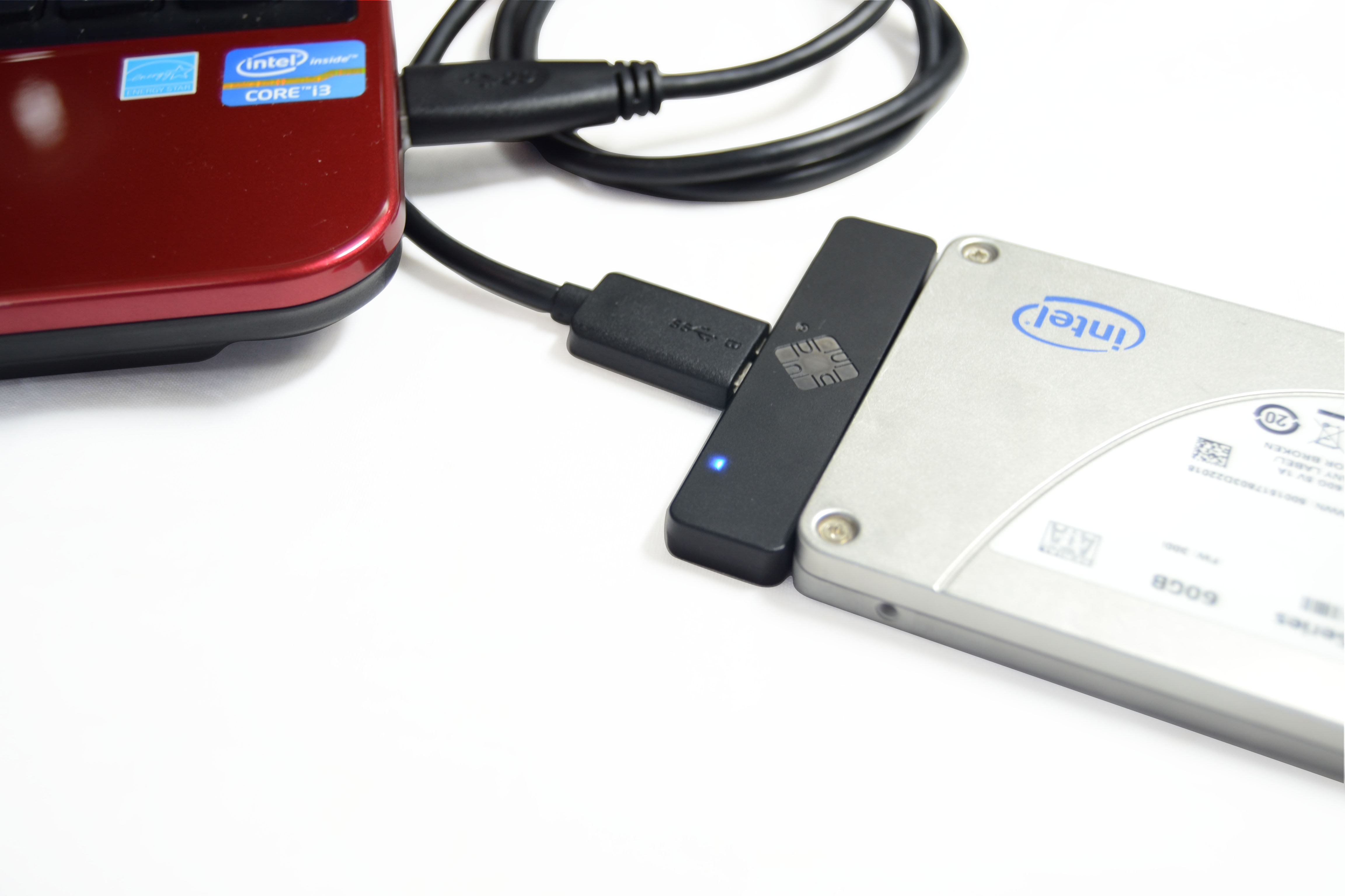 SSD固态硬盘最佳伴侣 乐扩 SATA3转USB3.0易驱线