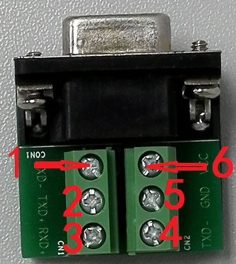 乐扩USB转RS422/485接线和调试说明