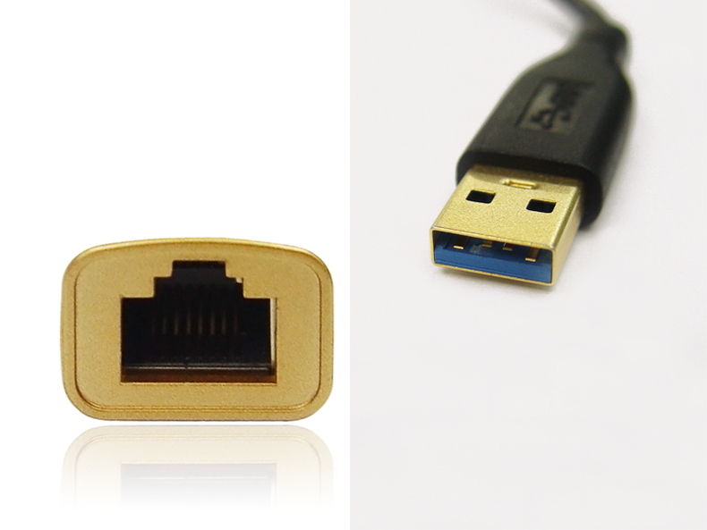 最强金品质 乐扩土豪金USB3.0千兆网卡限时特价79元