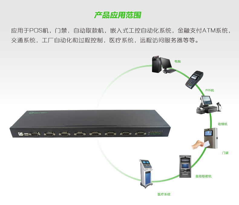 乐扩USB转8口RS232串口性价比最优解决方案推荐